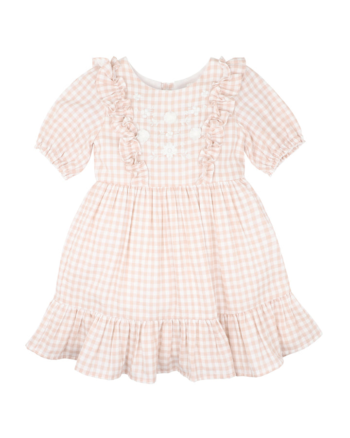 Dress | Morgan - Pink Gingham