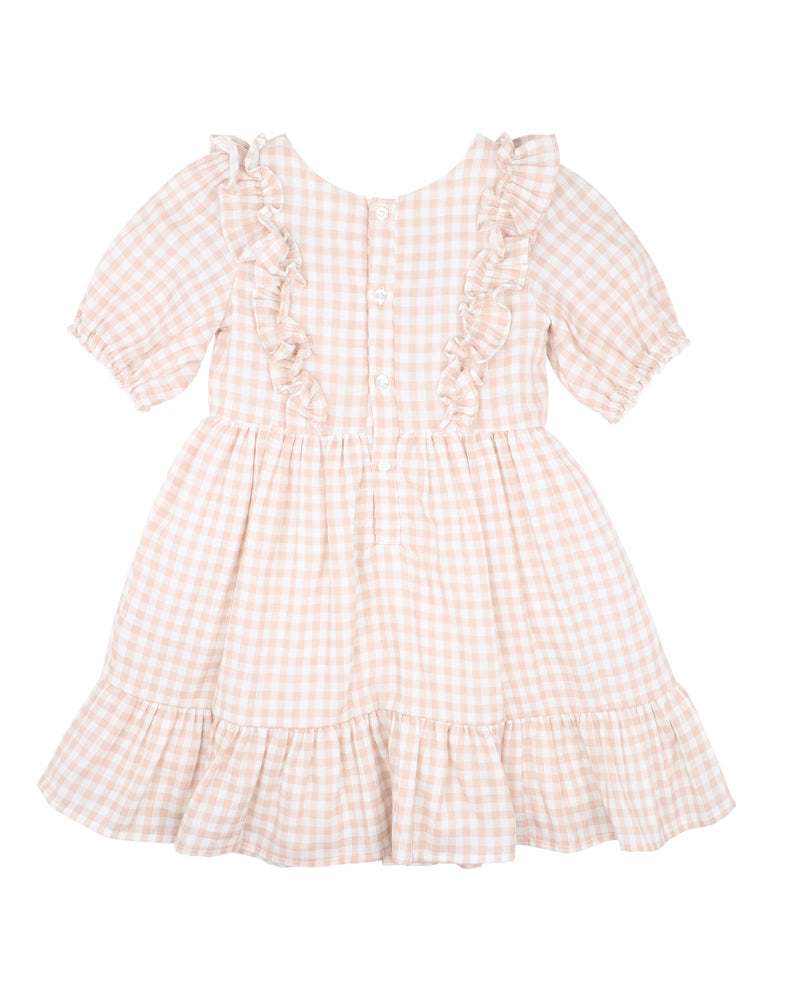 Dress | Morgan - Pink Gingham