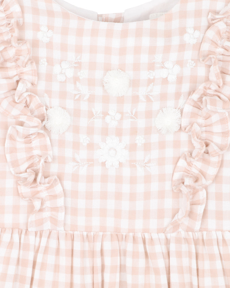 Dress | Morgan - Pink Gingham