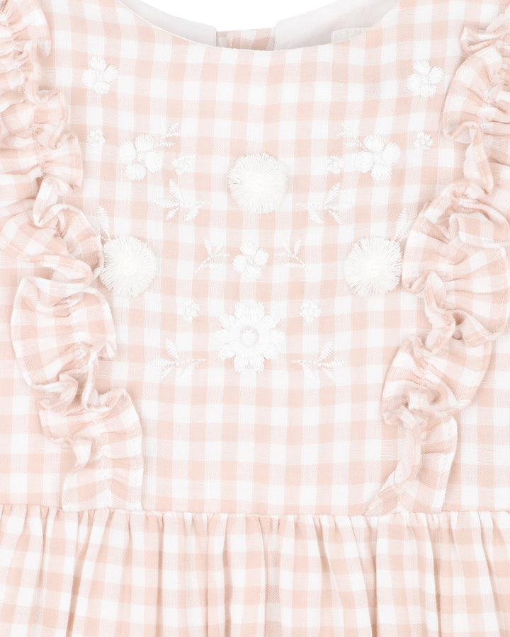 Dress | Morgan - Pink Gingham