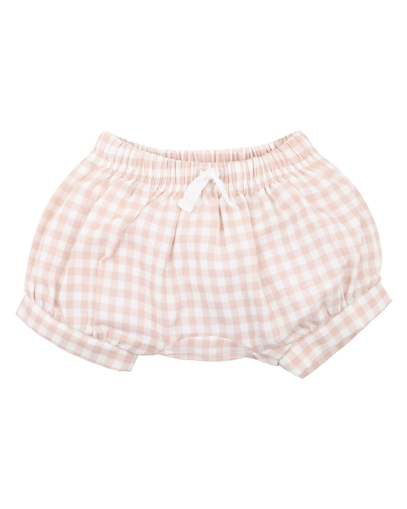 Shorts | Morgan - Pink Gingham