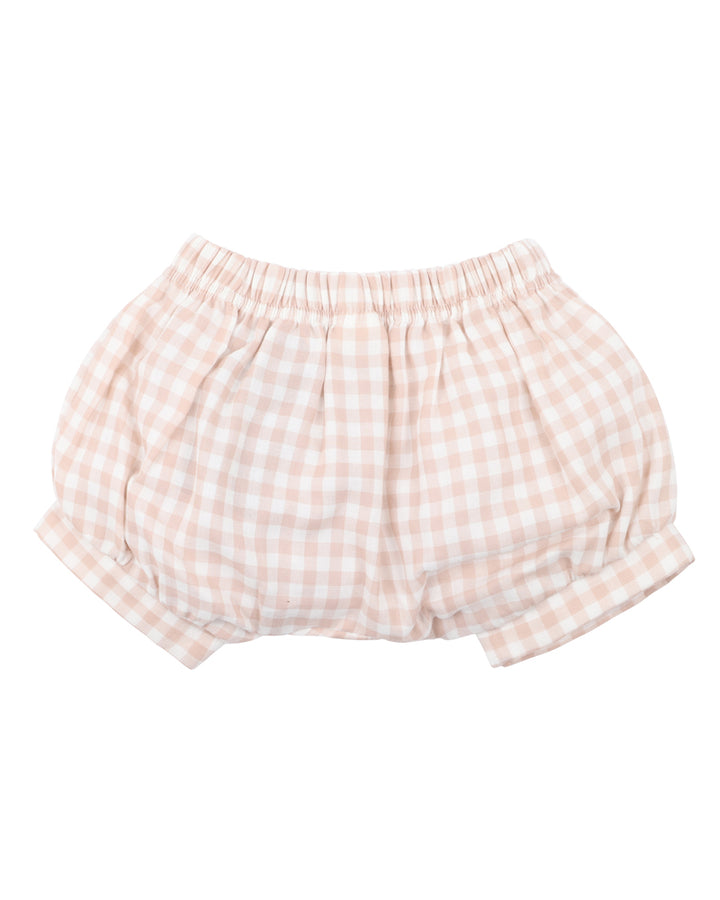 Shorts | Morgan - Pink Gingham