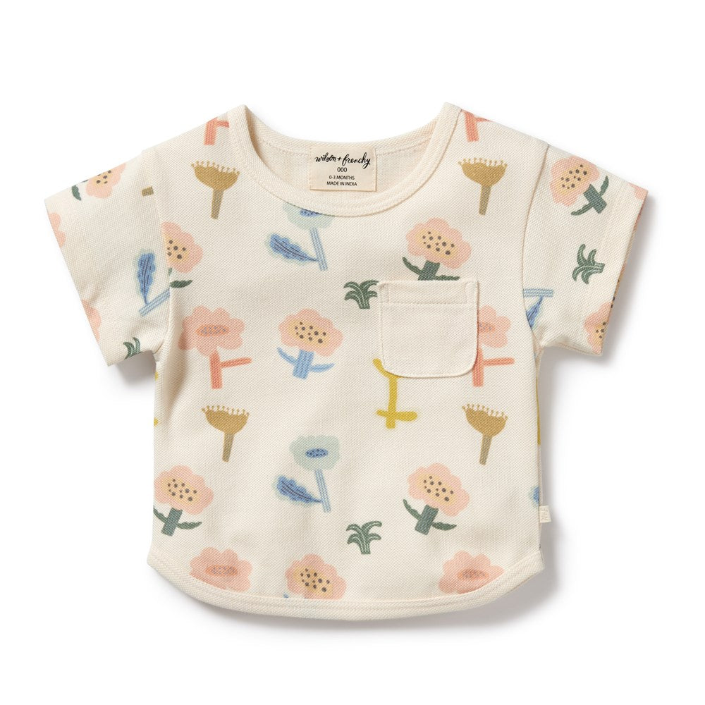 Tee | Organic - Cookie Cut Floral