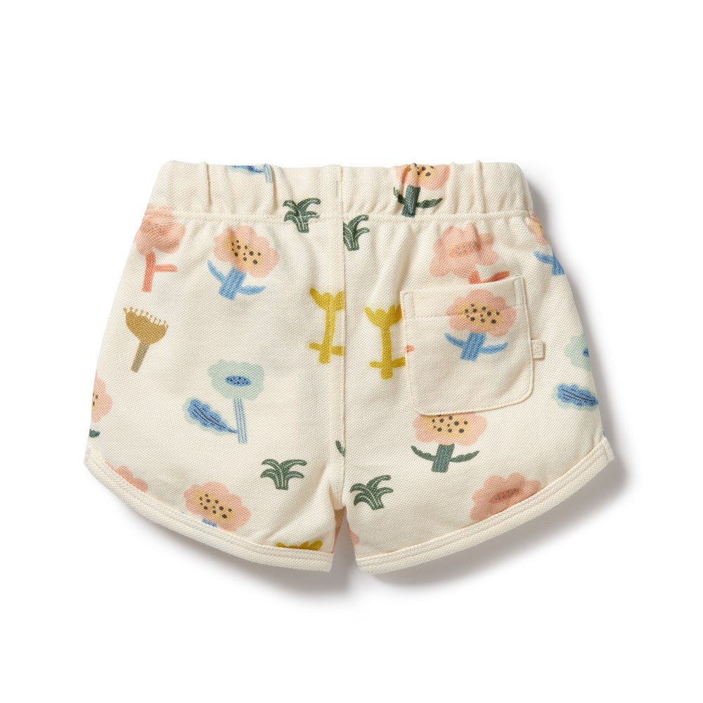 Shorts | Organic - Cookie Cut Floral