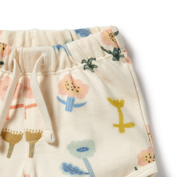 Shorts | Organic - Cookie Cut Floral