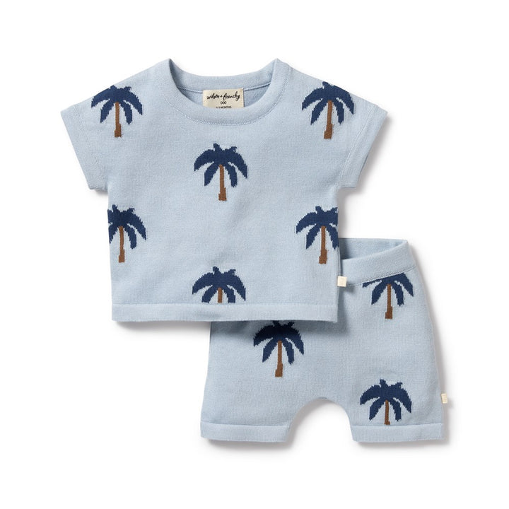 Set | Knitted - Little Palm