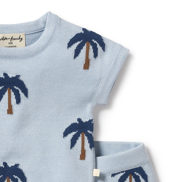 Set | Knitted - Little Palm