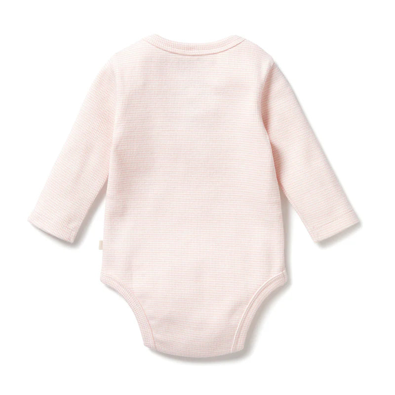 Bodysuit | Organic Long Sleeve - Cantaloupe