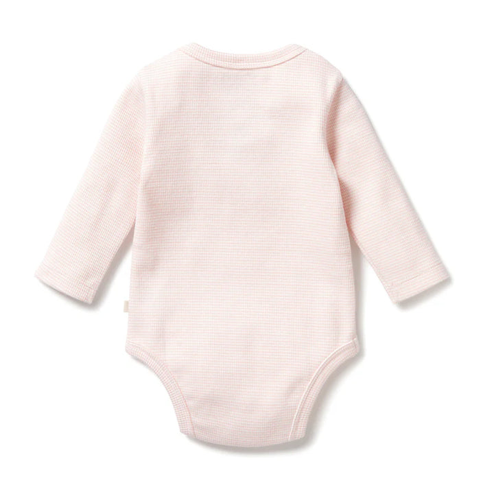 Bodysuit | Organic Long Sleeve - Cantaloupe