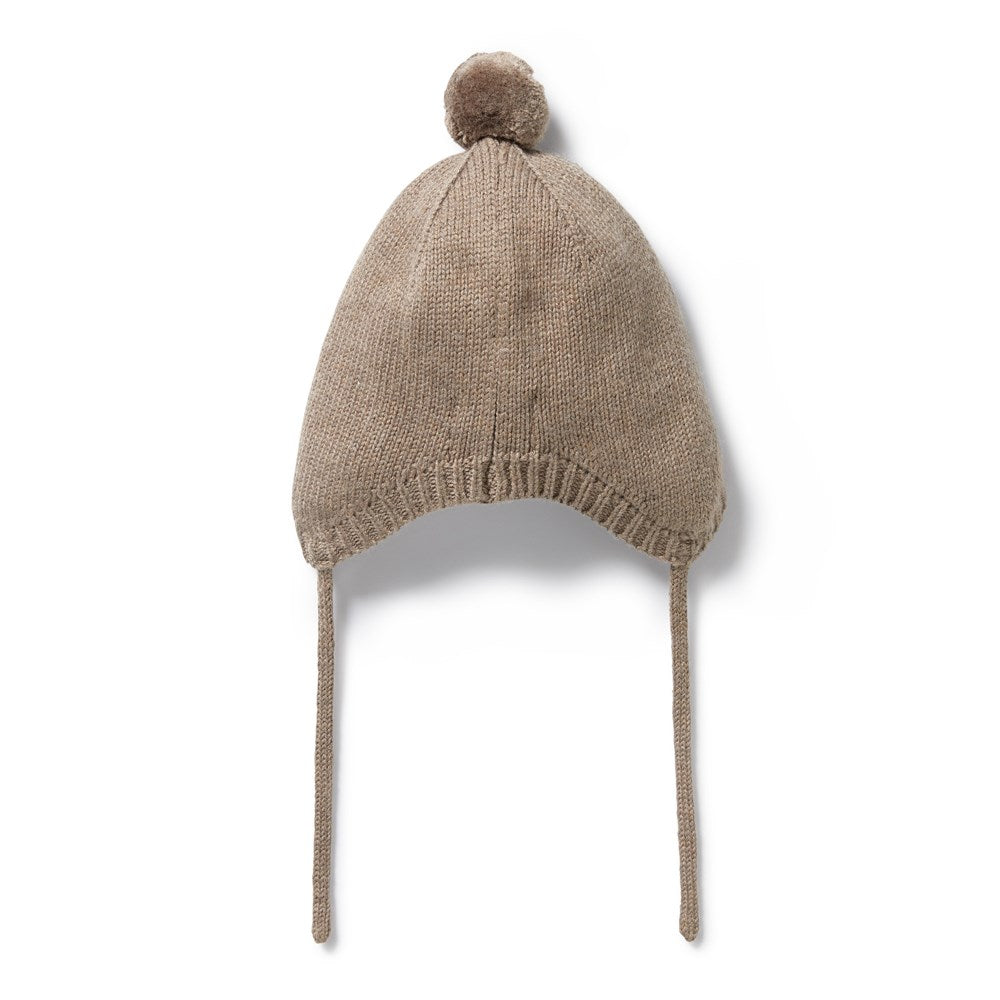 Knitted Bonnet | Walnut