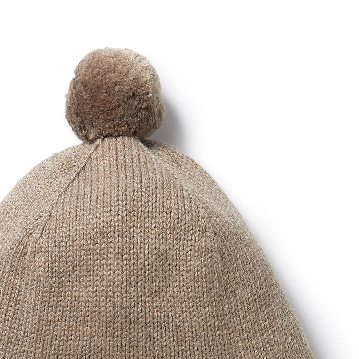 Knitted Bonnet | Walnut