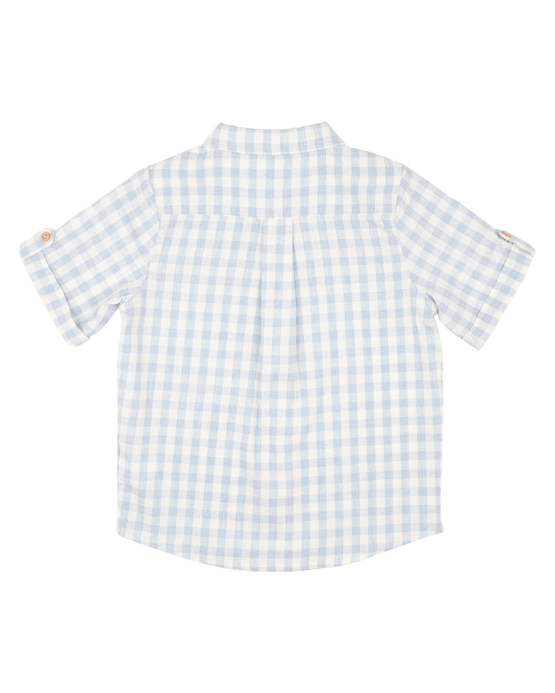 Shirt | Harry - Blue Check