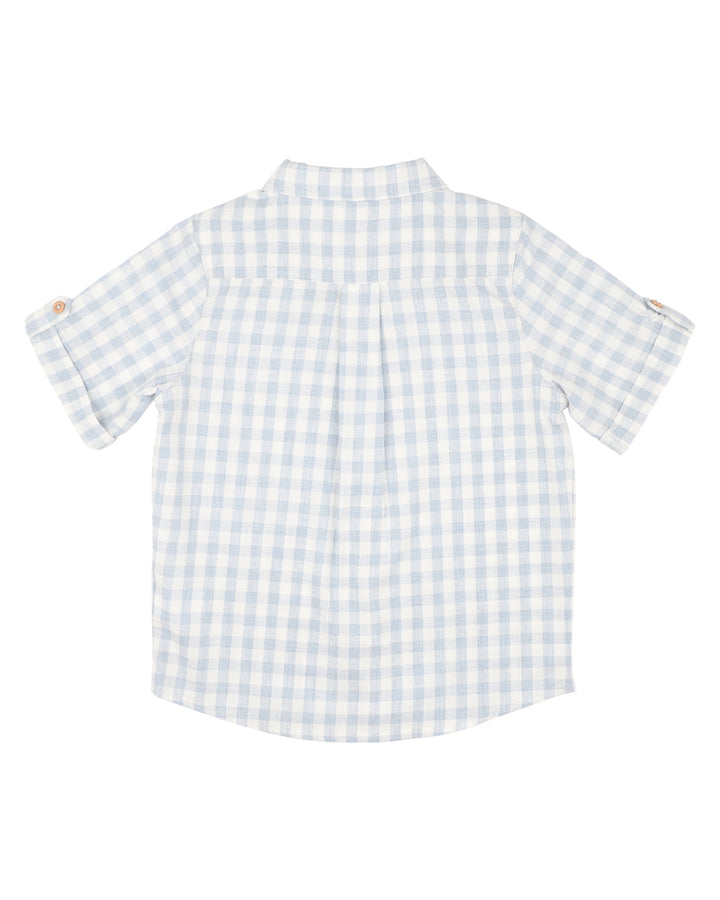 Shirt | Harry - Blue Check