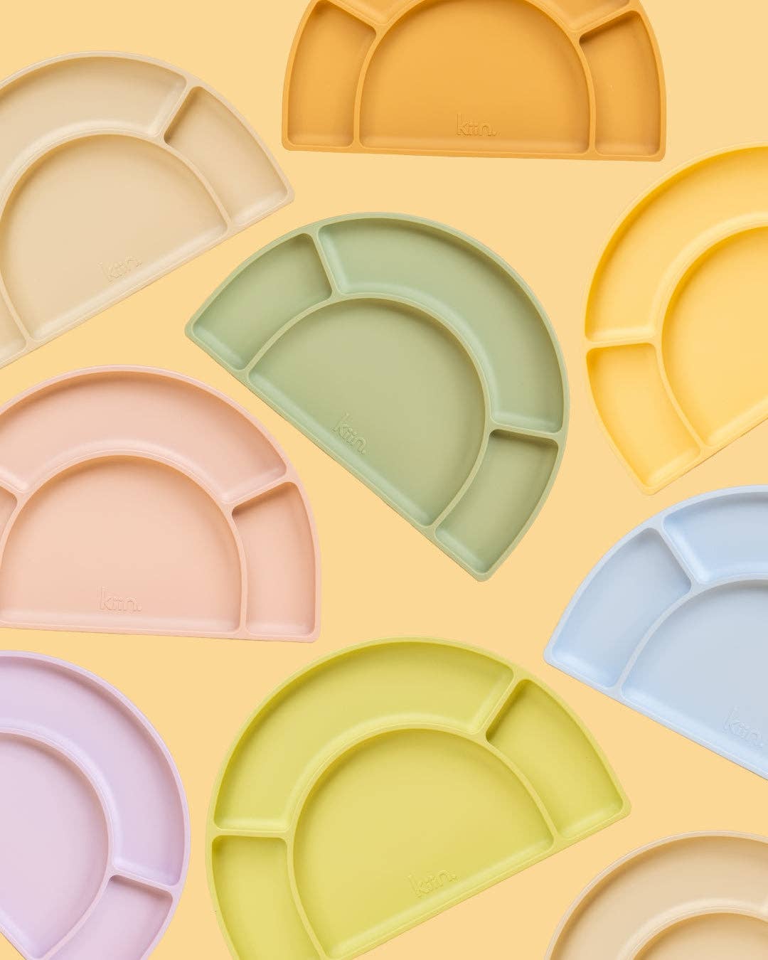 Plate | Divided (Silicone) - Assorted