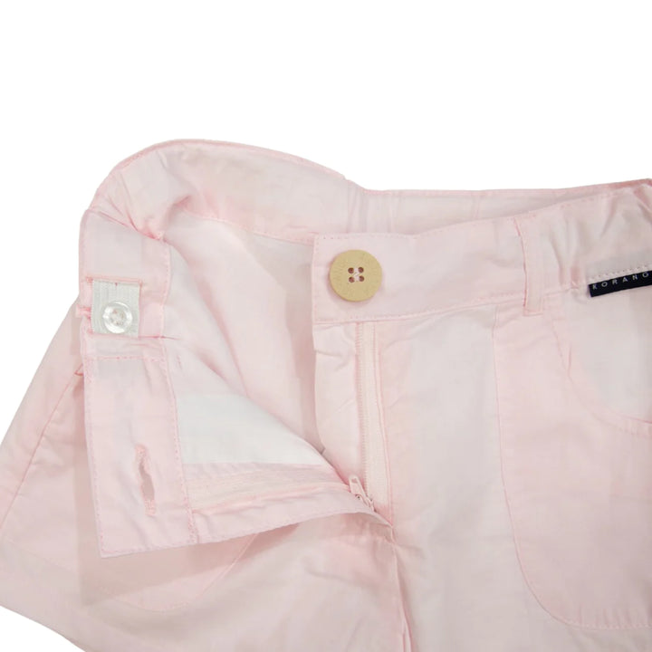 Shorts | Cotton Poplin - Light Pink