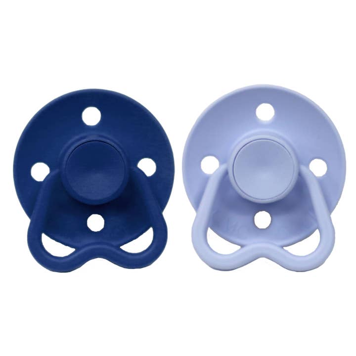 2pk Dummies - Navy & Baby Blue