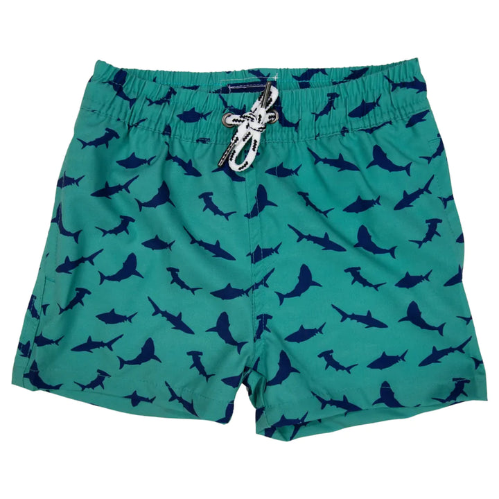 Boardies | Shark - Green