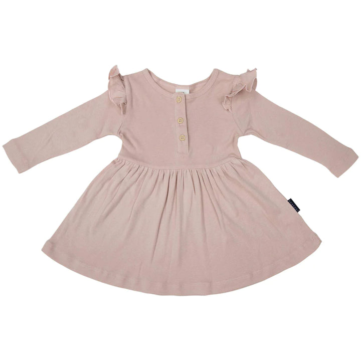 Dress | Long Sleeve - Dusty Pink