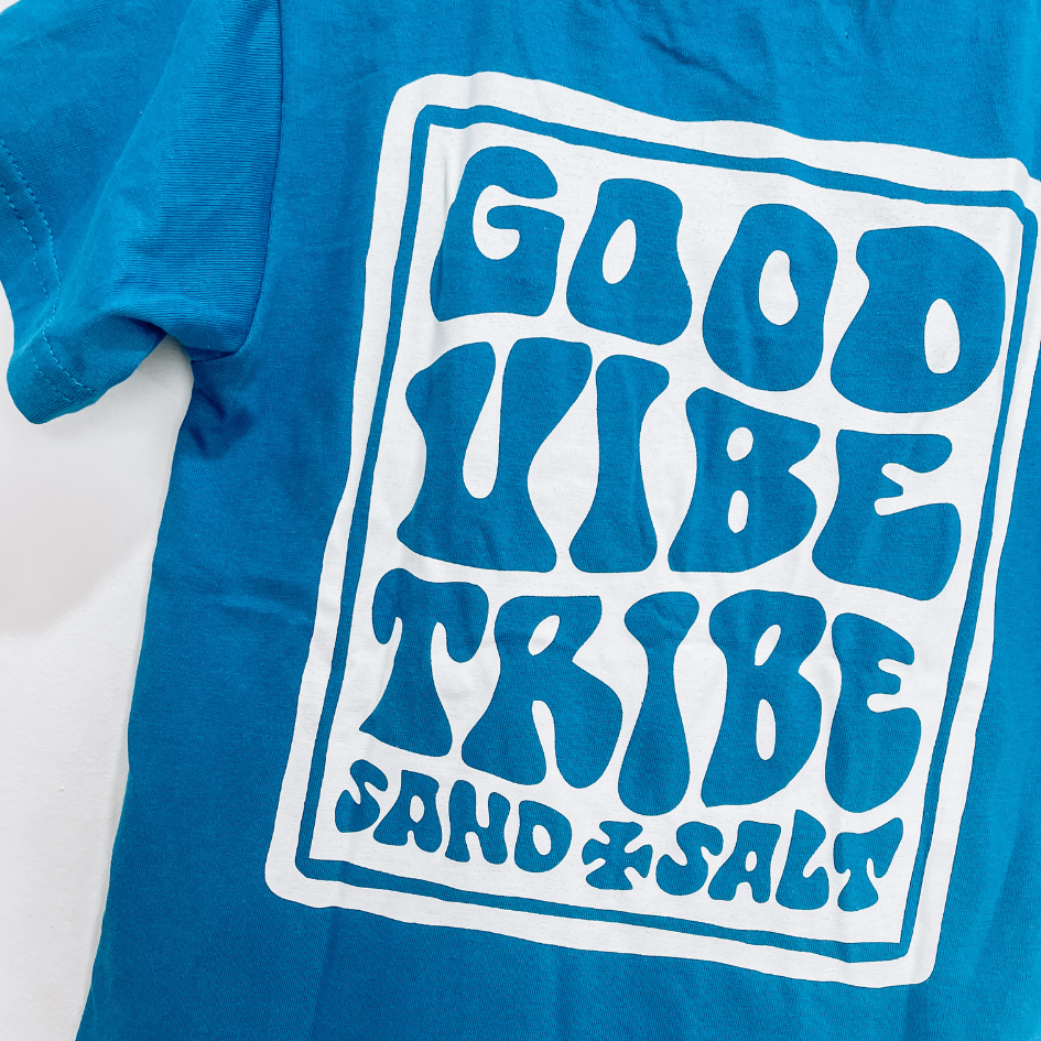 Tee - Good Vibe Tribe Deep Ocean