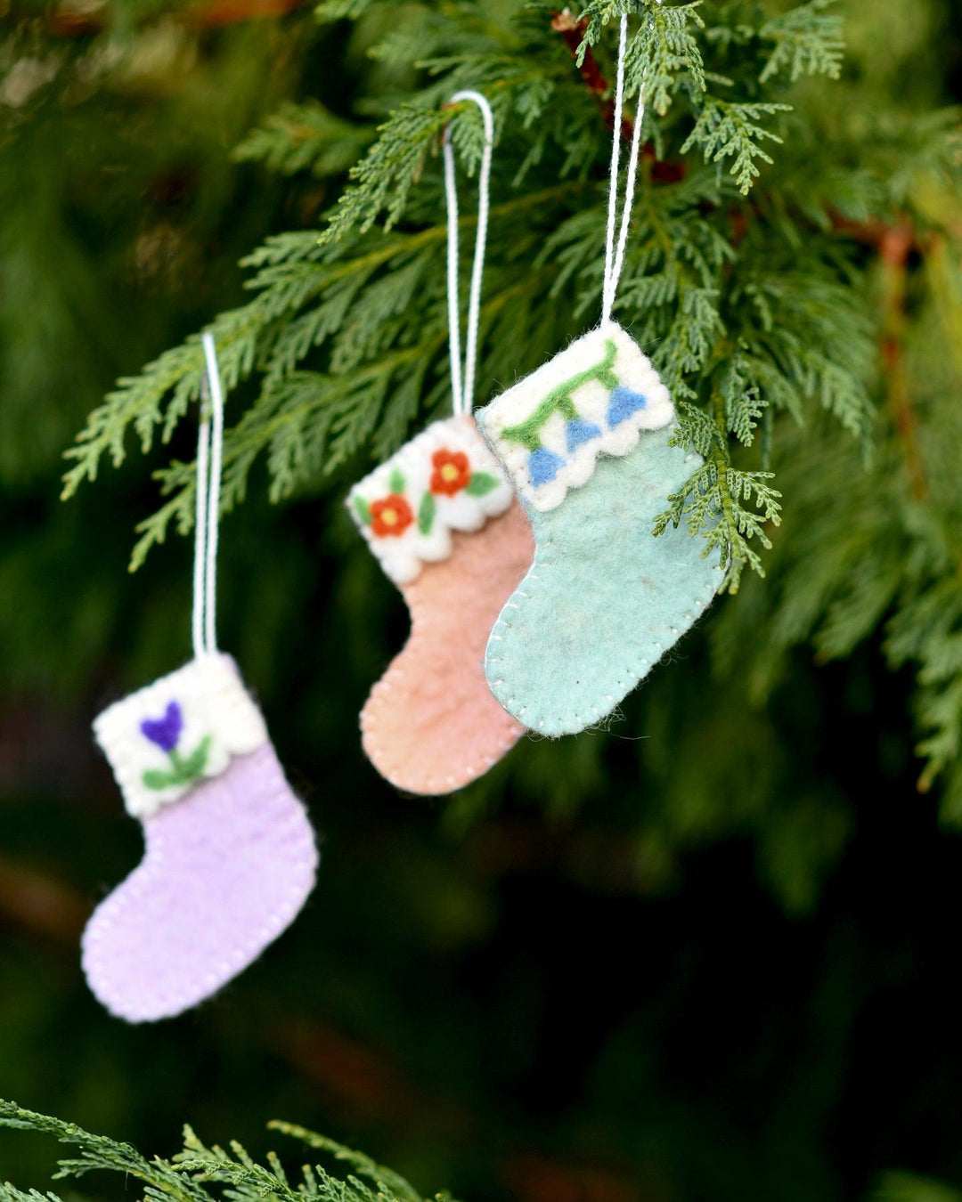 Ornaments | Christmas Stocking - Pastel