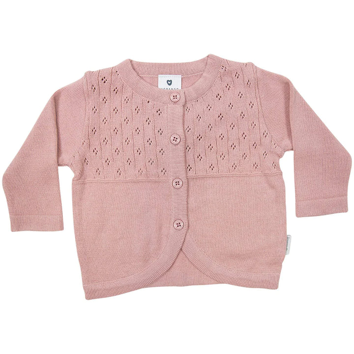 Cardigan | Organic - Pink