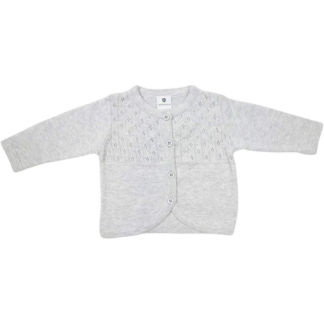 Cardigan | Organic - Grey