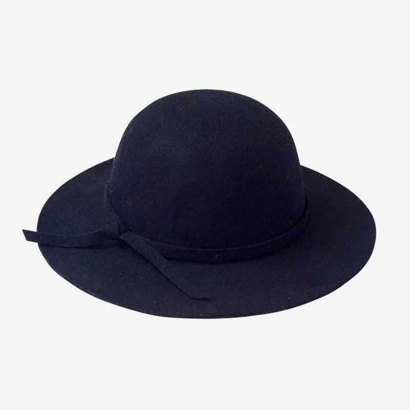 Hat | Wool Felt - Navy