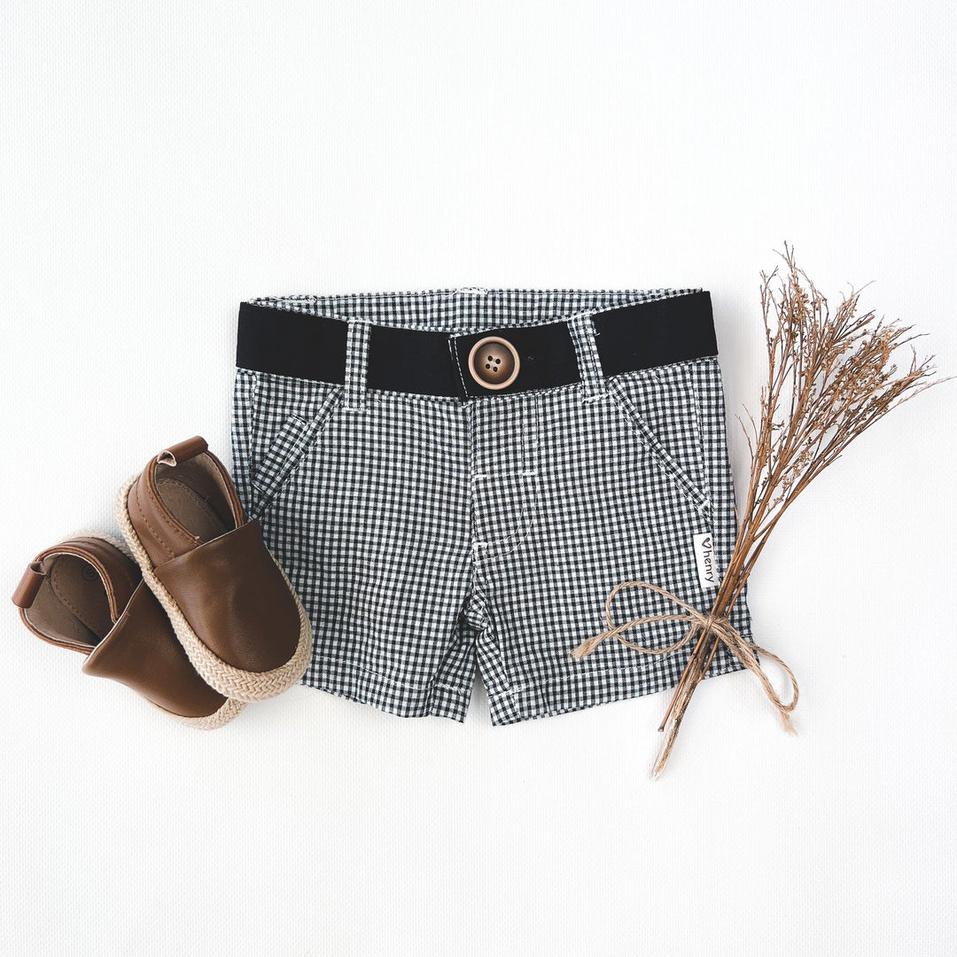 Shorts | Oscar - Navy Gingham