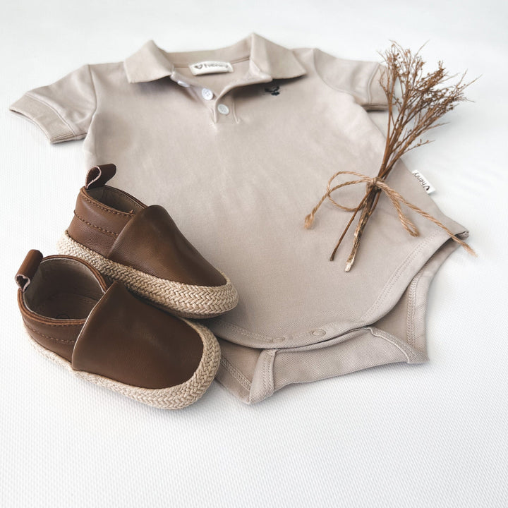 Romper | Polo - Dusty Beige