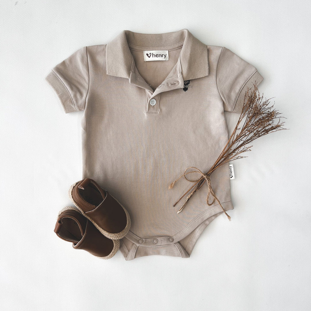 Romper | Polo - Dusty Beige