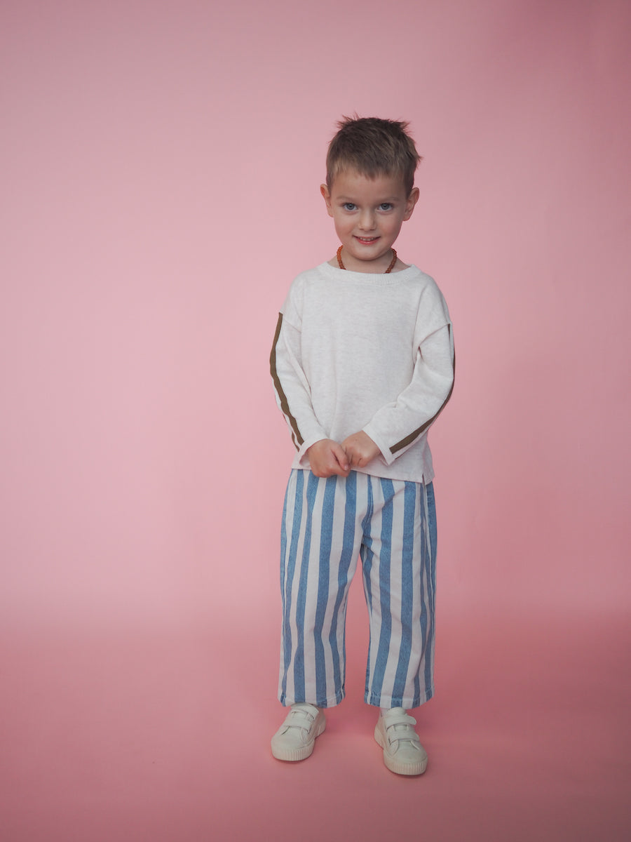 Pants - Denim Stripe