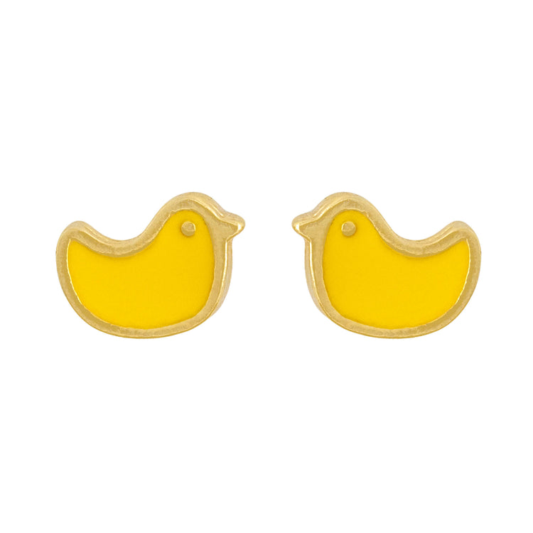 Earrings | Duck - Gold