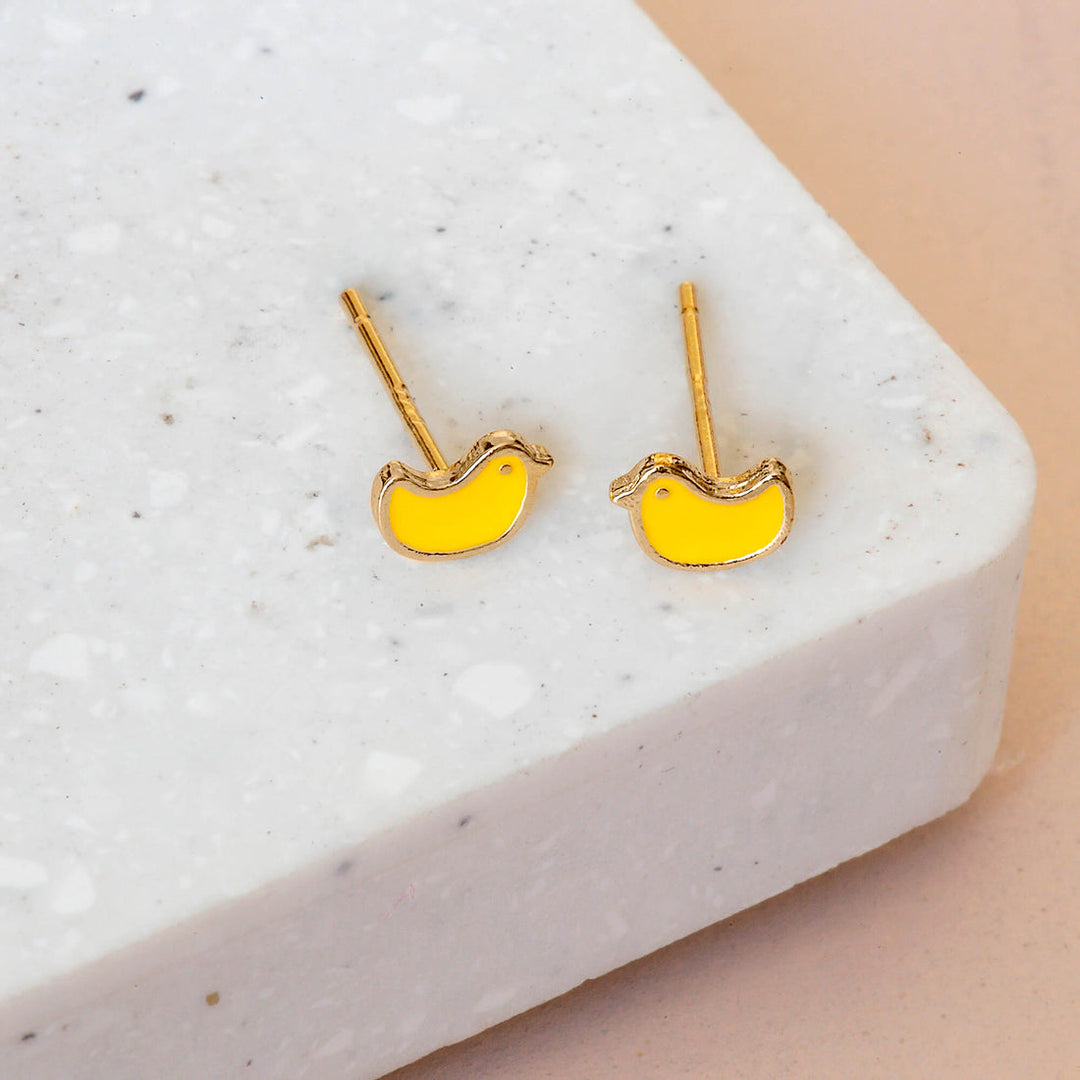 Earrings | Duck - Gold