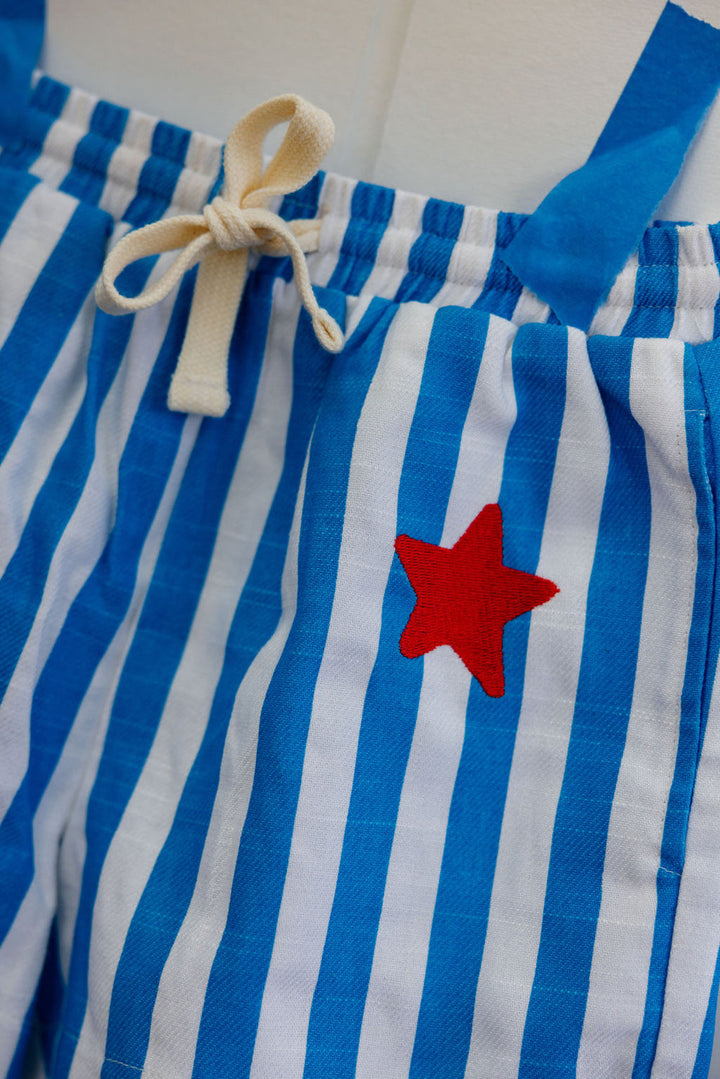 Shorts | Dizzy Star - Blue Stripe