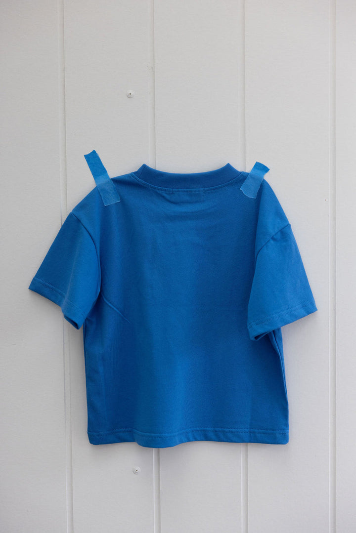 Tee | IL SOLE - Blue + Yellow