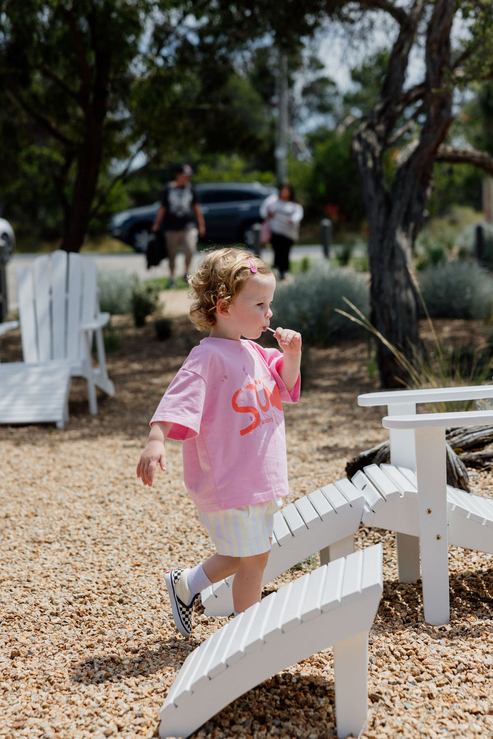 Tee | IL SOLE - Pink + Red