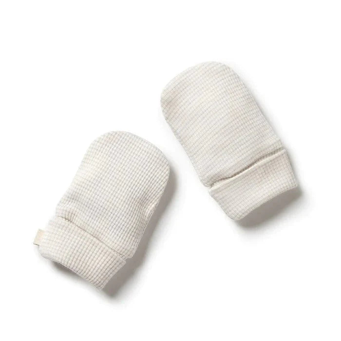 Mittens | Stripe Rib - Clay