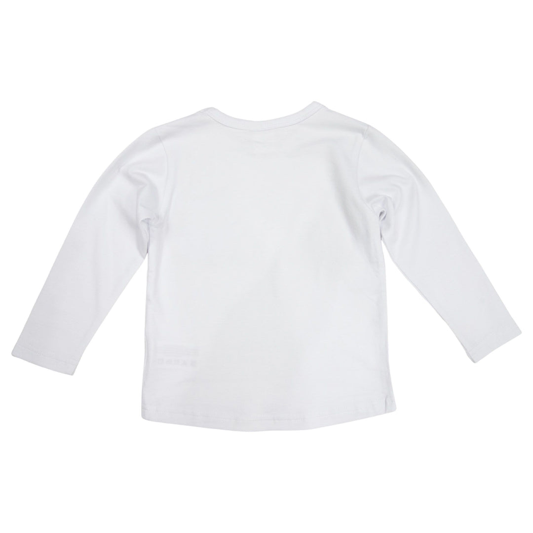 Top | Pocket Long Sleeve - White